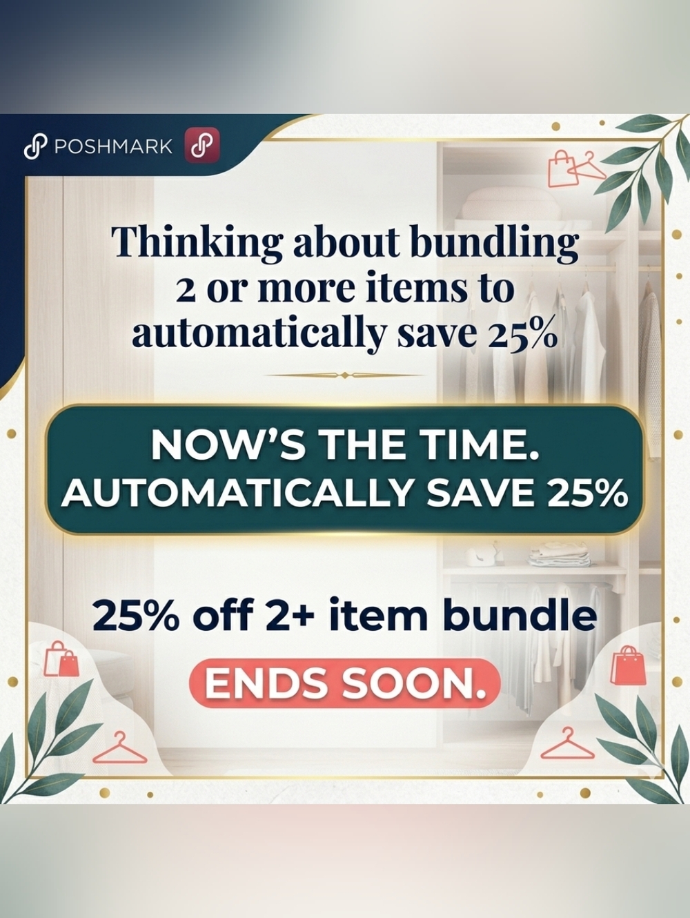 25% Off 2+ Item Bundle Promo Graphic